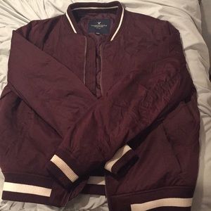 Puffy bomber jacket